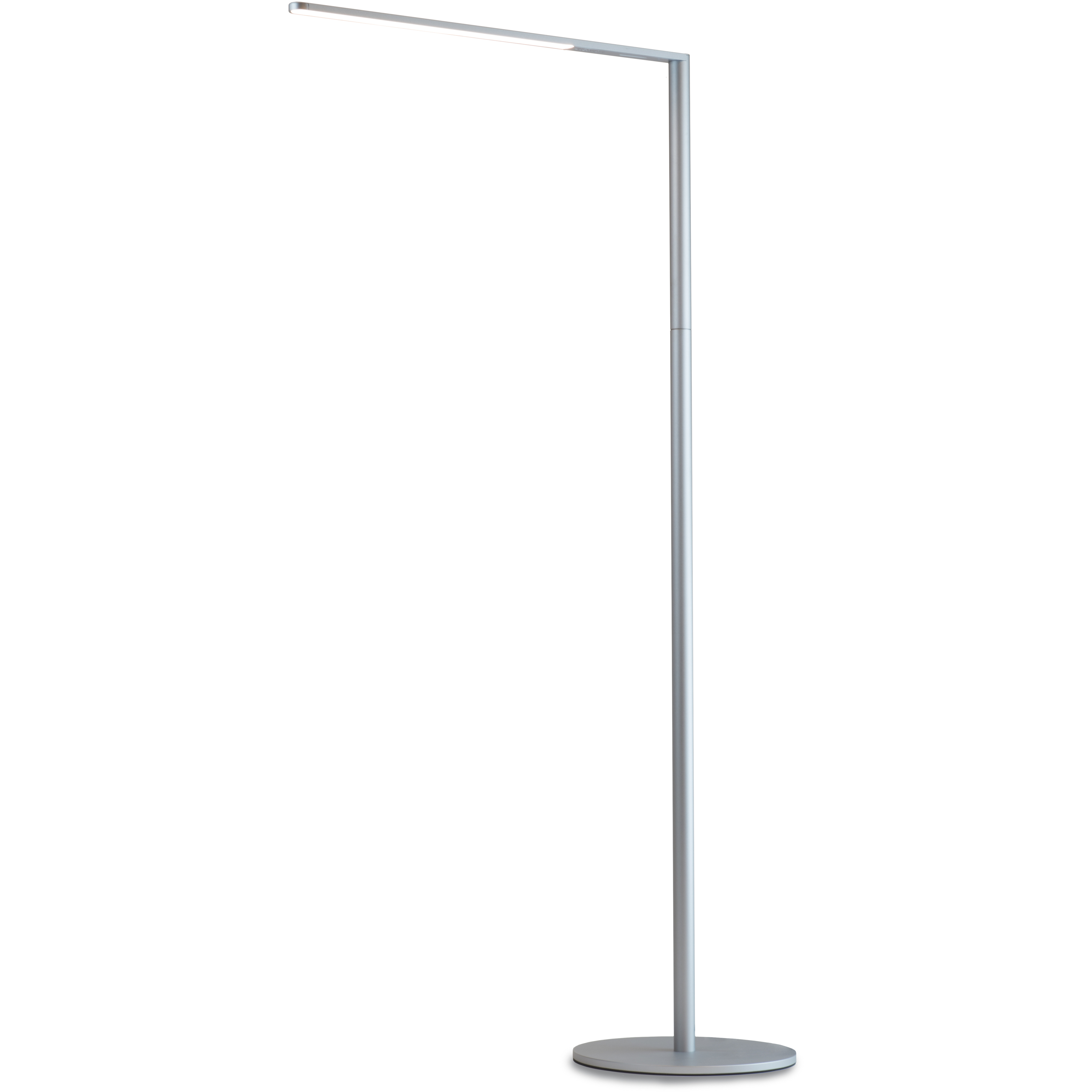 Lady7 52.05 inch 6.00 watt Silver Floor Lamp Portable Light